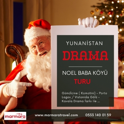 15 ARALIK 2024 DRAMA NOEL BABA KÖYÜ TURU