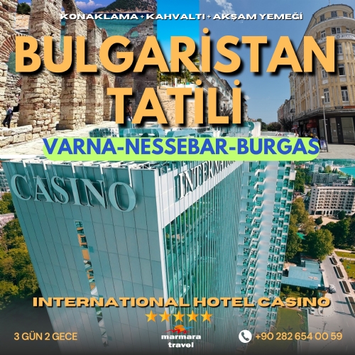 27-29 EKİM 2024  BULGARİSTAN VARNA NESSABAR BURGAS TURU fotoğrafı