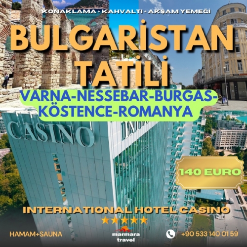 26-28 KASIM 2024 ROMANYA-KÖSTENCE-BULGARİSTAN-VARNA TURU fotoğrafı